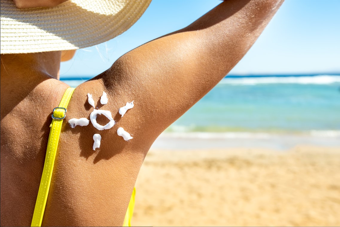 Sunscreen and tanning
